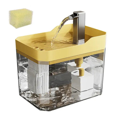 Pet Water Fountain with Quiet Pump – 1.5L Automatic USB Cat Water Dispenser with Filter