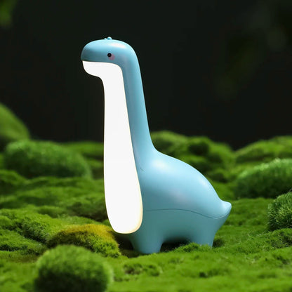 Dinosaur Night Light – USB Rechargeable Bedside Lamp with Timer for Kids