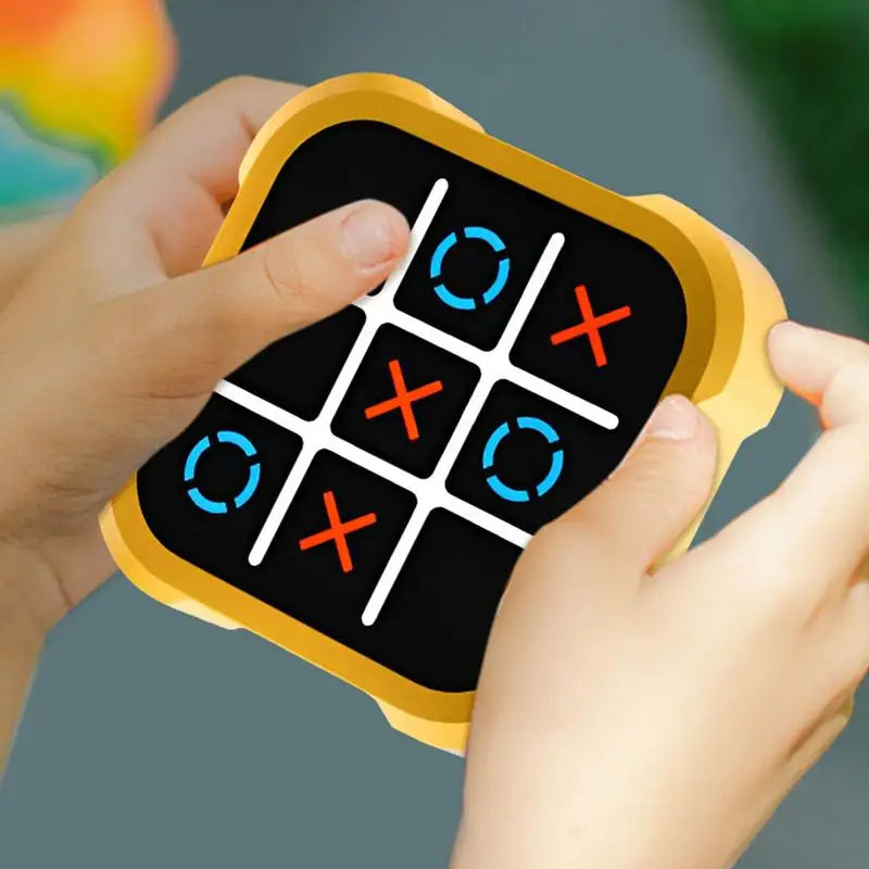 Tic Tac Bolt Board Game – 3-in-1 Handheld Puzzle Console for Endless Fun