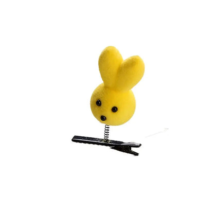 Korean Style Angry Duckbill Hair Clip – Funny Crochet Cartoon Barrette for Trendy Looks