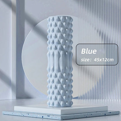 Yoga Foam Roller – Relieve Back Pain, Soothe Muscles, and Enhance Recovery with This EVA Massage Roller for Yoga, Pilates, and Self-Care Workouts