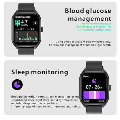 iMosi QX5 Non-invasive Blood Glucose Smart Watch