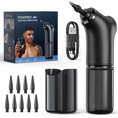 Electric Ear Wax Cleaner Kit – 4-Mode Water Irrigation Ear Washer with Safe Pressure for Adults & Kids Health Care Hygiene
