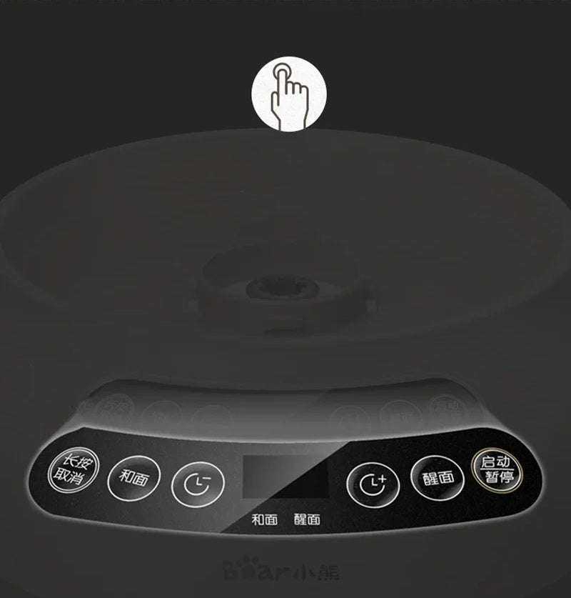 Professional Electric Dough Maker – 7L Stainless Steel Mixer with Ferment Function, Large Capacity, and Smart Touch Panel