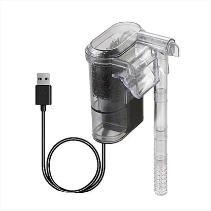 Silent Aquarium Filter - External Fish Tank Filter with Adjustable Flow for Clean, Quiet Aquatic Life Maintenance